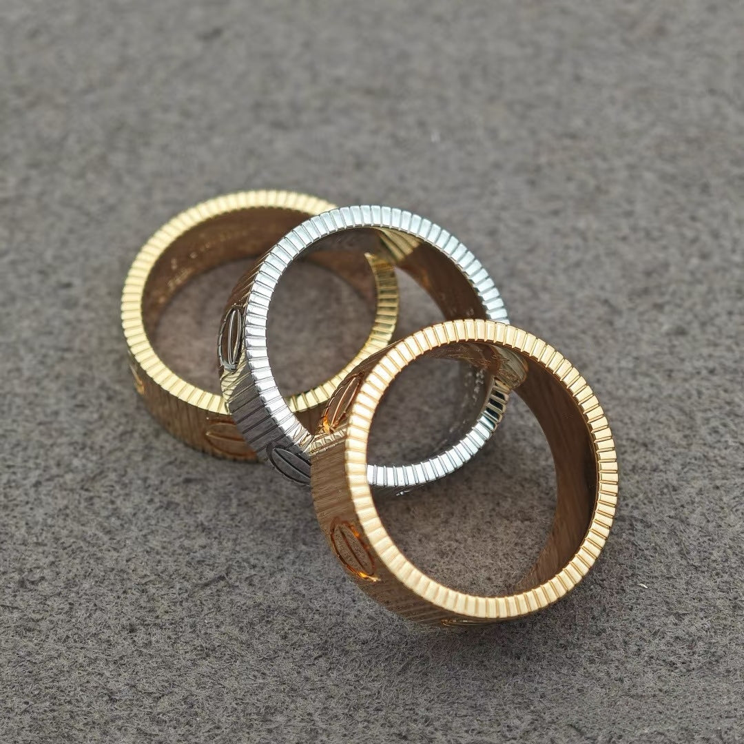 [⭐Hyrra Jewelry]LOVE 6.5MM RING