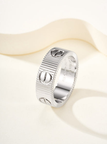 [⭐Hyrra Jewelry]LOVE 6.5MM RING