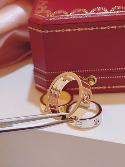 [⭐Hyrra Jewelry]Three-Diamond Ring