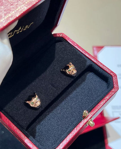 [⭐Hyrra Jewelry]CHRRTAH-PRINT STUD EARRINGS, THREE COLORS