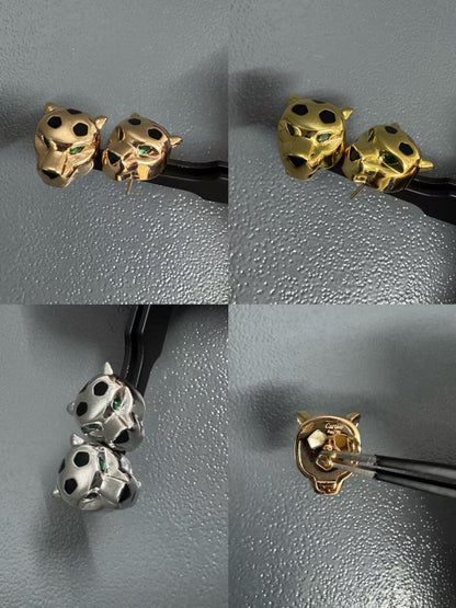 [⭐Hyrra Jewelry]CHRRTAH-PRINT STUD EARRINGS, THREE COLORS