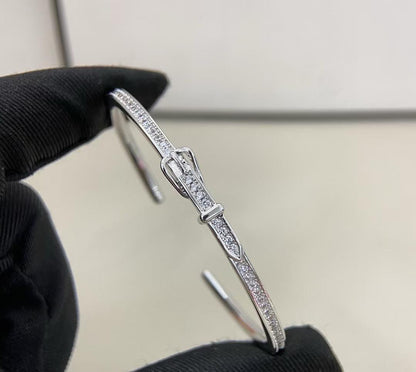 [⭐Hyrra Jewelry]DIAMOND-ENCRUSTED BRACELET THREE COLORS