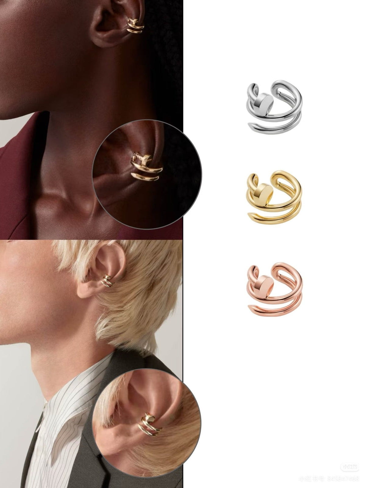 [⭐Hyrra Jewelry]Single-ear clip