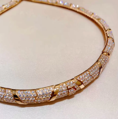 [⭐Hyrra Jewelry]HAUTE COUTURE GOLD SERPENTI NECKLACE