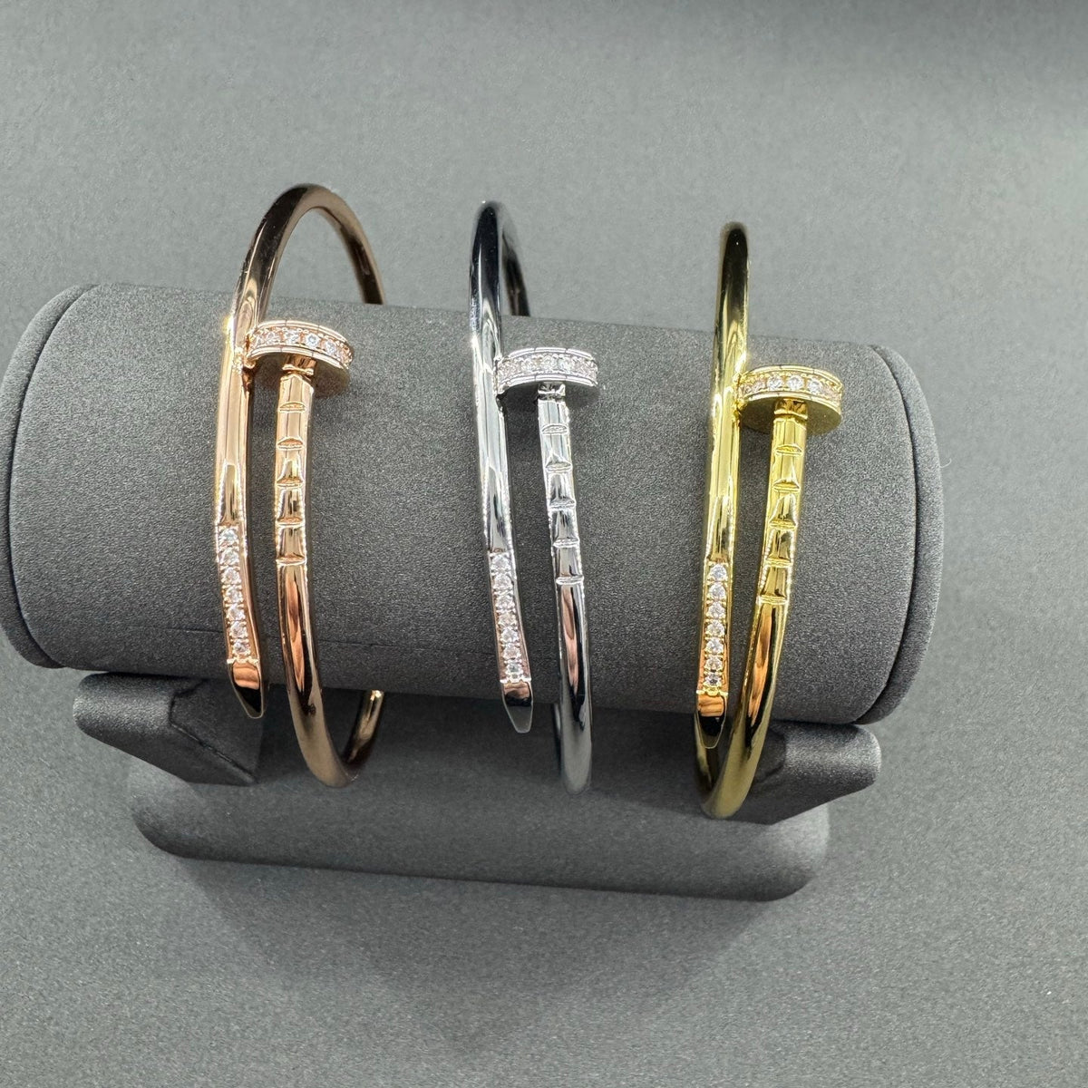 [⭐Hyrra Jewelry]JUSTE BRACELET 2.5MM  DIAMONDS