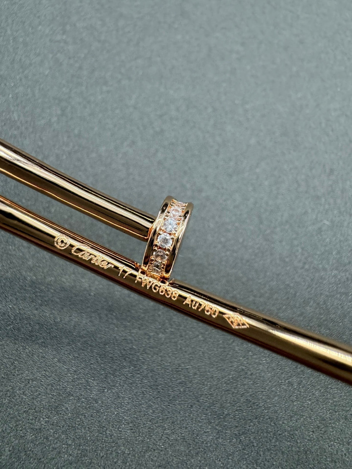 [⭐Hyrra Jewelry]JUSTE BRACELET 2.5MM  DIAMONDS
