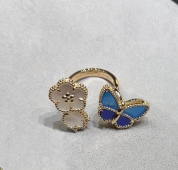 [⭐Hyrra Jewelry]2026 NEW TWIN BUTTERFLY LUCKY RING