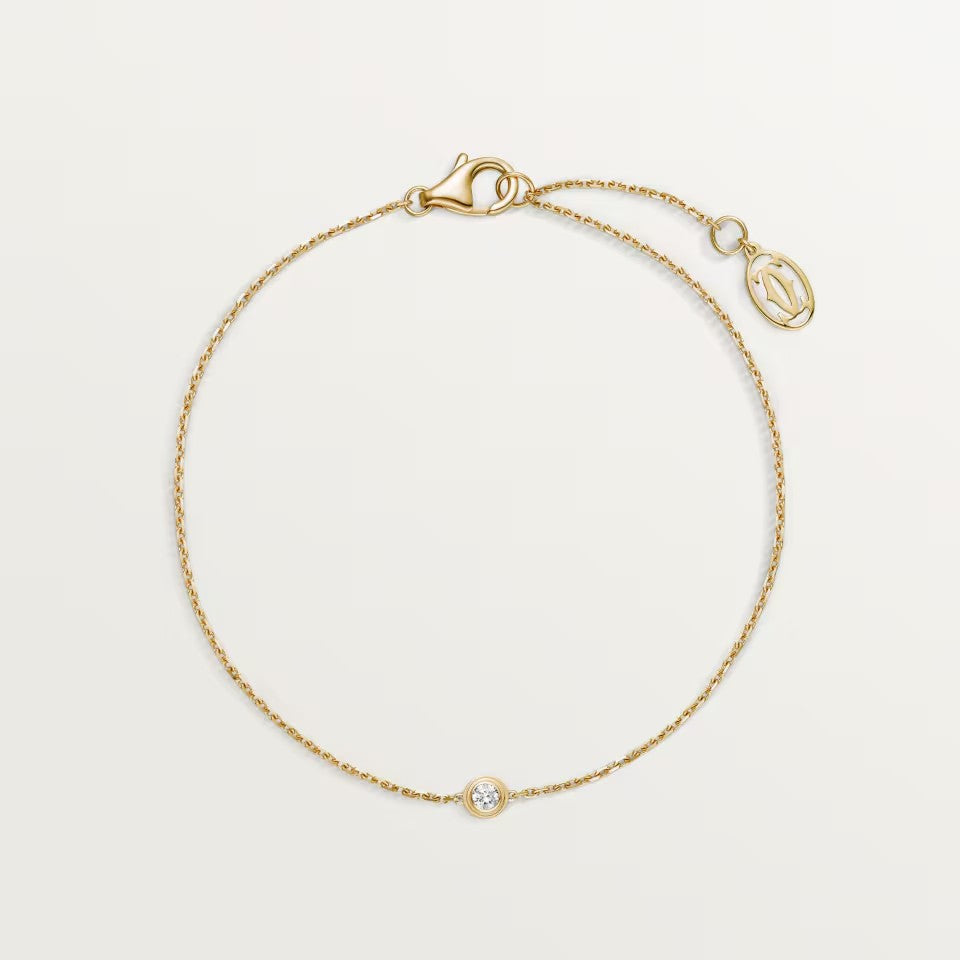 [⭐Hyrra Jewelry]DAMOUR BRACELET 1 DIAMOND