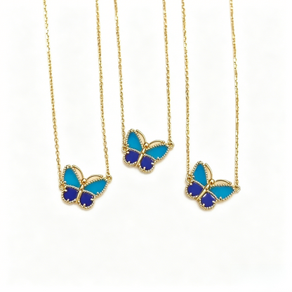 [⭐Hyrra Jewelry]  2026 NEW LUCKY BUTTERFLY 1 MOTIFS NECKLACE