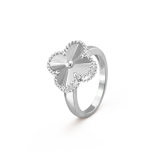 [⭐Hyrra Jewelry]CLOVER SILVER RING