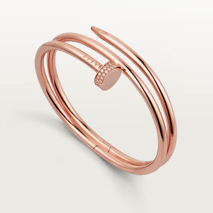 [⭐Hyrra Jewelry]JUSTE BRACELET 3.5MM DOUBLE ROW DIAMOND