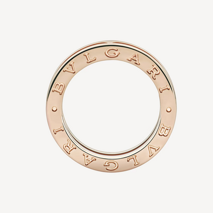 [⭐Hyrra Jewelry]ZERO 1 ONE-BAND PAVED DIAMONDS ON THE SPIRAL RING