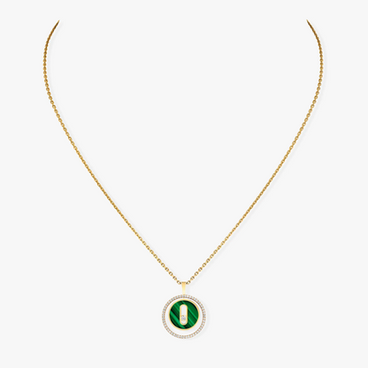 [⭐Hyrra Jewelry]Demo MOVE 1 DIAMOND MALACHITE GOLD DIAMOND NECKLACE