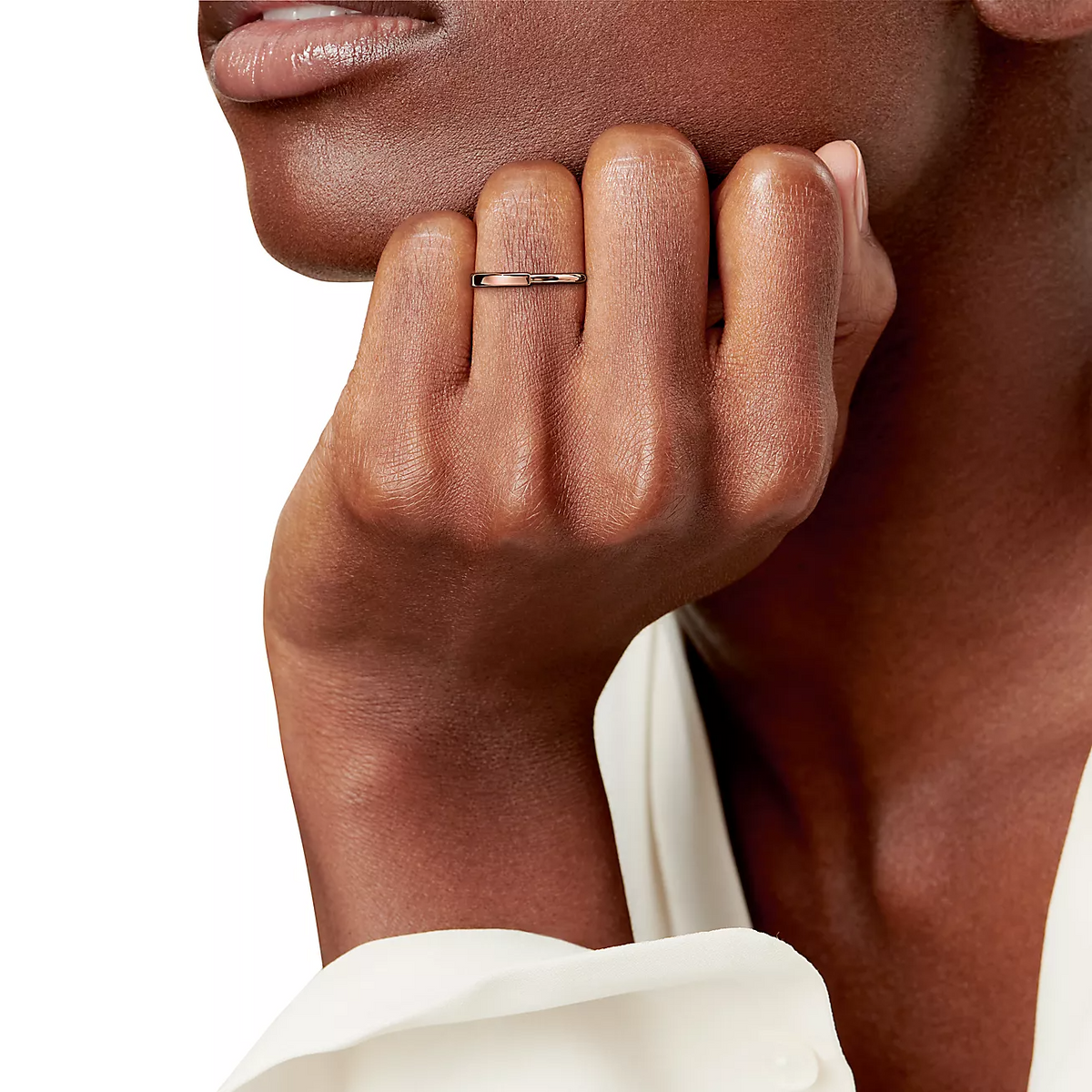 [Hyrra Jewelry]LOCK RING PINK GOLD