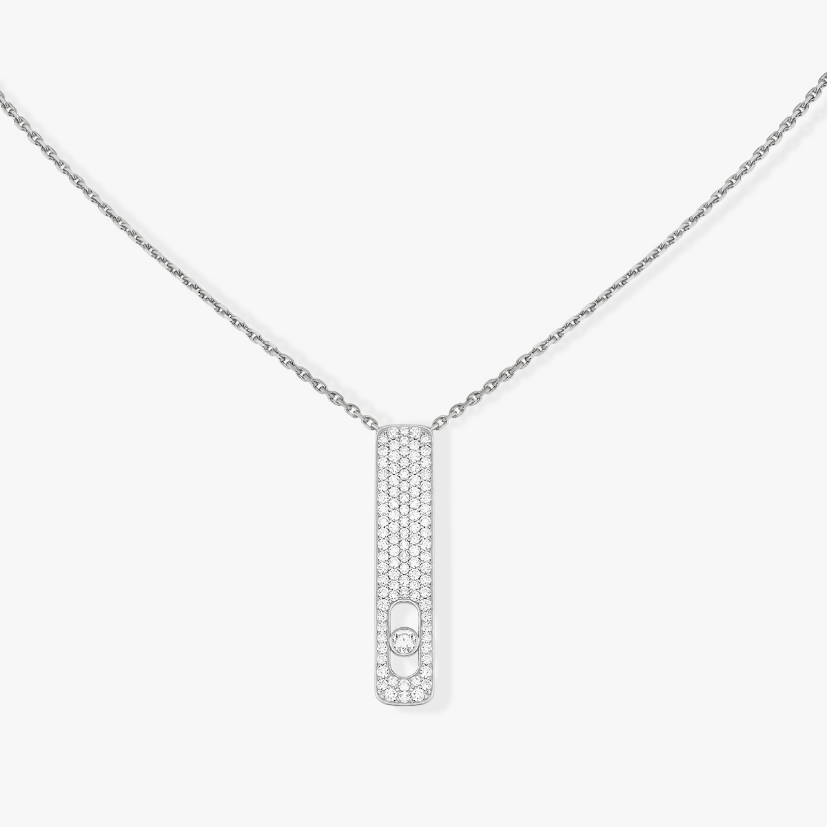 [⭐Hyrra Jewelry]MY FIRST DIAMOND PAVED NECKLACE