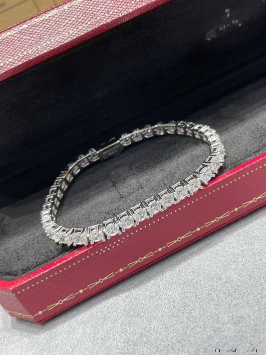 [⭐Hyrra Jewelry jewelrys]TENNIS BRACELET WITH FULL DIAMOND SETTING