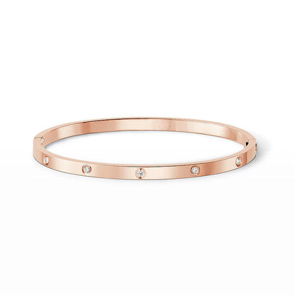 [⭐Hyrra Jewelry]LOVE BRACELET 3.65MM 10 DIAMONDS