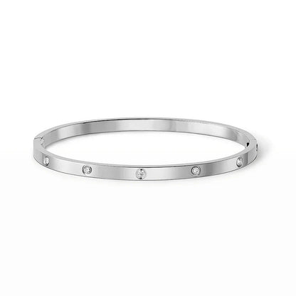 [⭐Hyrra Jewelry]LOVE BRACELET 3.65MM 10 DIAMONDS