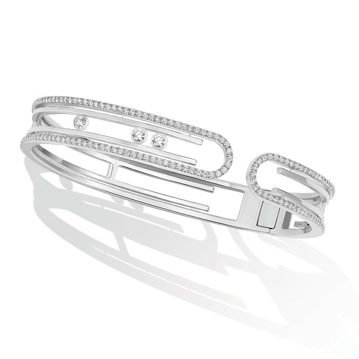 [⭐Hyrra Jewelry]MOVE 10TH PAVED DIAMOND BRACELET