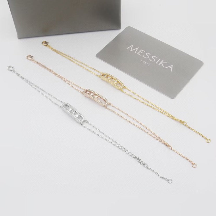 [⭐Hyrra Jewelry] Move Classique pavé bracelet