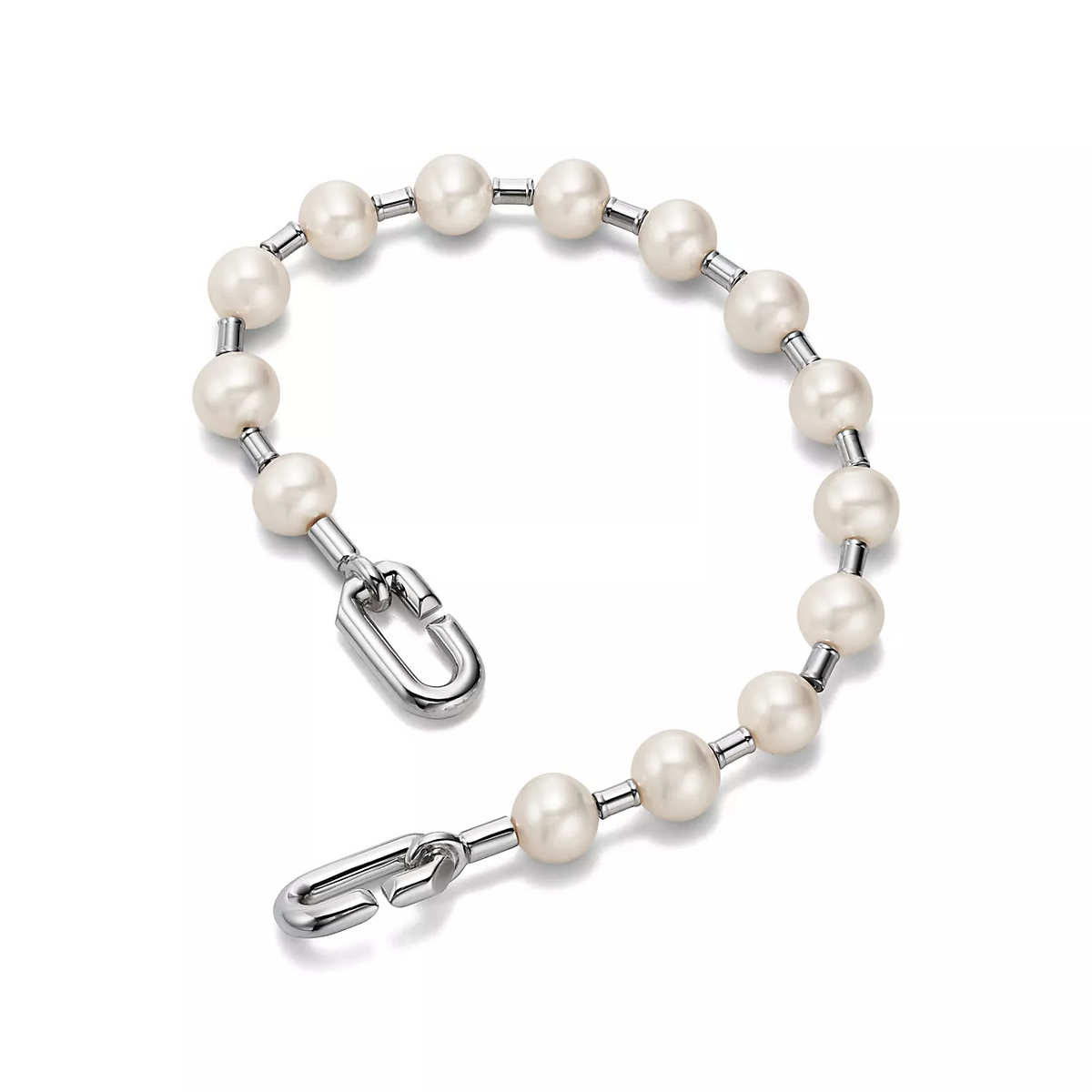 [Hyrra Jewelry]PEARL 7-8MM SILVER BRACELET
