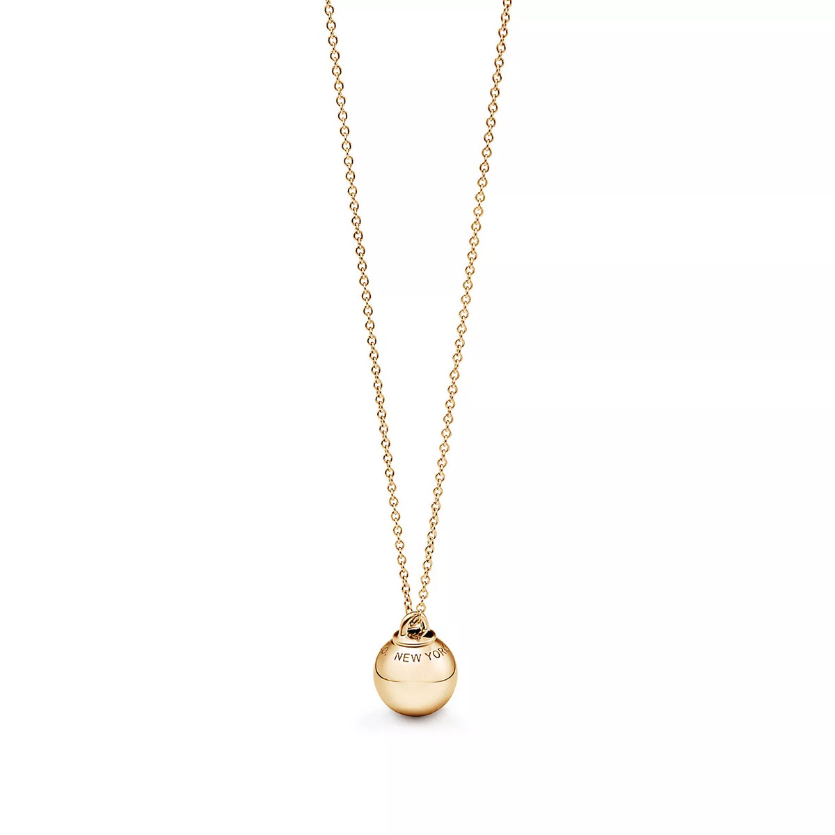 [Hyrra Jewelry]BALL PENDANT 12.75MM NECKLACE