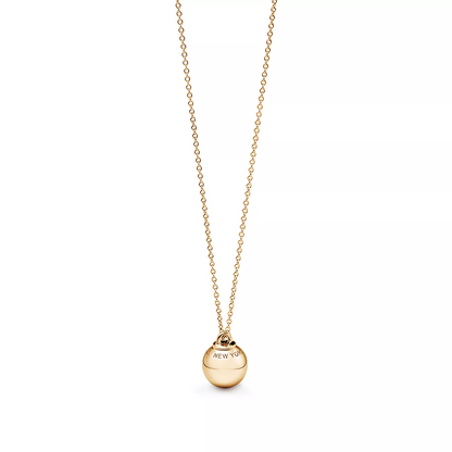 [Hyrra Jewelry]BALL PENDANT 12.75MM NECKLACE