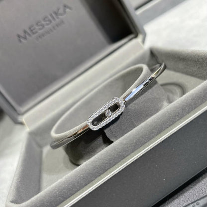 [⭐Hyrra Jewelry]Move Uno pavé flex bangle medium
