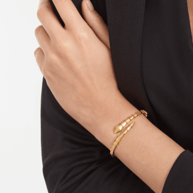 [⭐Hyrra Jewelry]SERPENTI VIPER GOLD BRACELET