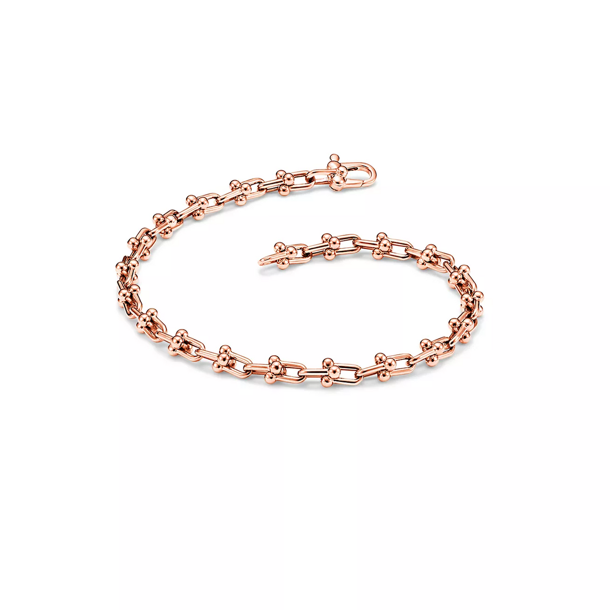 [Hyrra Jewelry]HARDWEAR MICRO LINK 44 MOTIF PINK GOLD BRACELET