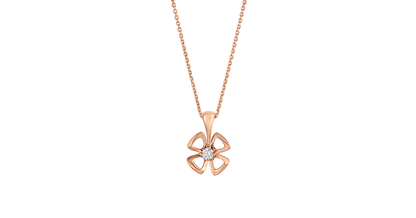 [⭐Hyrra Jewelry]FIOREVER NECKLACE DIAMOND CENTER
