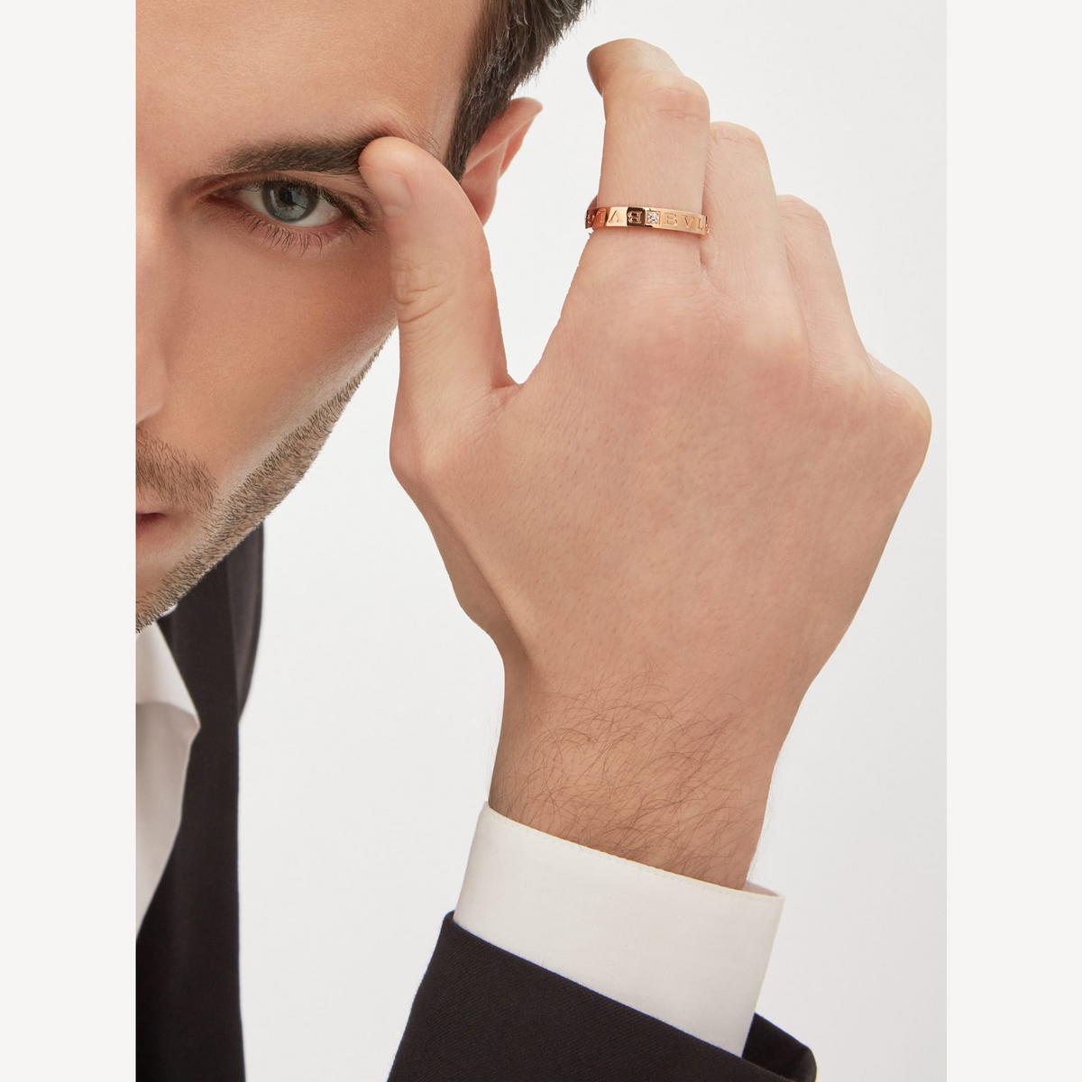 [⭐Hyrra Jewelry]ZERO 1 ESSENTIAL WITH A DIAMOD RING
