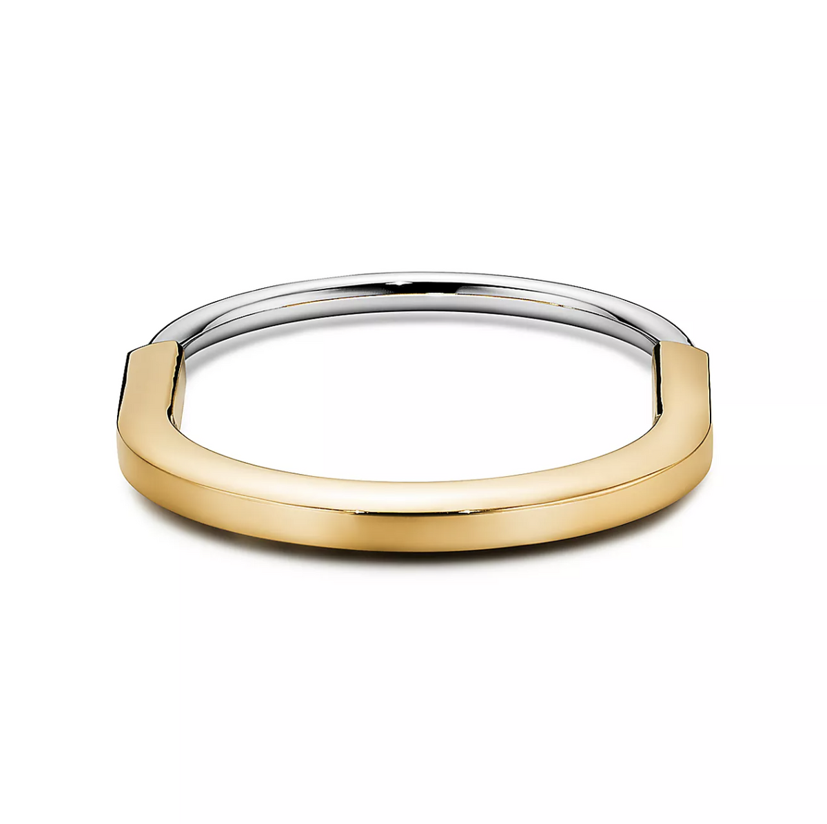 [Hyrra Jewelry]LOCK BRACELET YELLOW AND WHITE GOLD