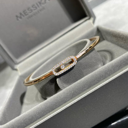 [⭐Hyrra Jewelry]Move Uno pavé flex bangle medium