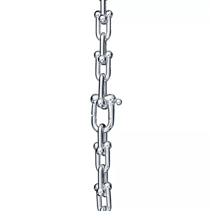 [Hyrra Jewelry]HARDWEAR SMALL LINK 26 MOTIF SILVER BRACELET
