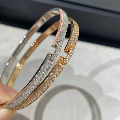 [⭐Hyrra Jewelry]LIENS VIDENCE DIAMOND PAVED BRACELET