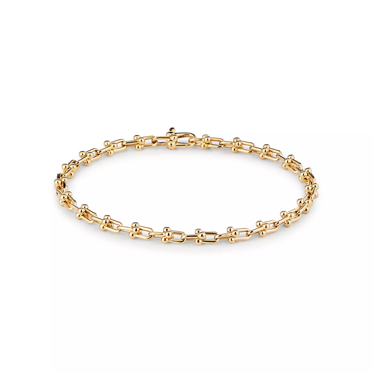 [Hyrra Jewelry]HARDWEAR MICRO LINK 44 MOTIF GOLD BRACELET