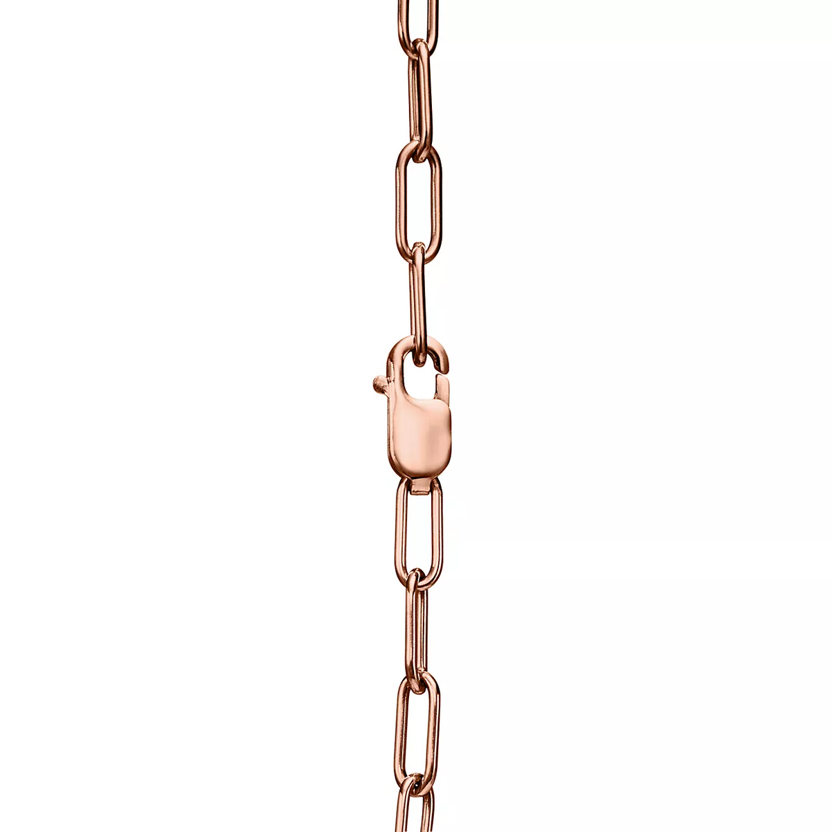 [Hyrra Jewelry]LOCK SMALL PENDANT PINK DIAMOND PINK GOLD NECKLACE