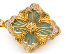 [⭐Hyrra Jewelry] B.C.L BIG SIZE  ENAMEL NECKLACE（Various colors）