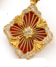 [⭐Hyrra Jewelry] B.C.L BIG SIZE  ENAMEL NECKLACE（Various colors）