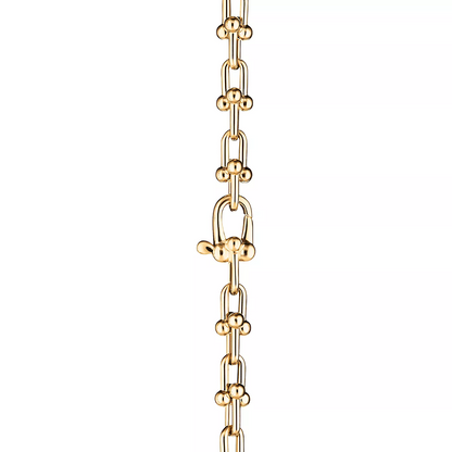 [Hyrra Jewelry]HARDWEAR MICRO LINK 44 MOTIF GOLD BRACELET