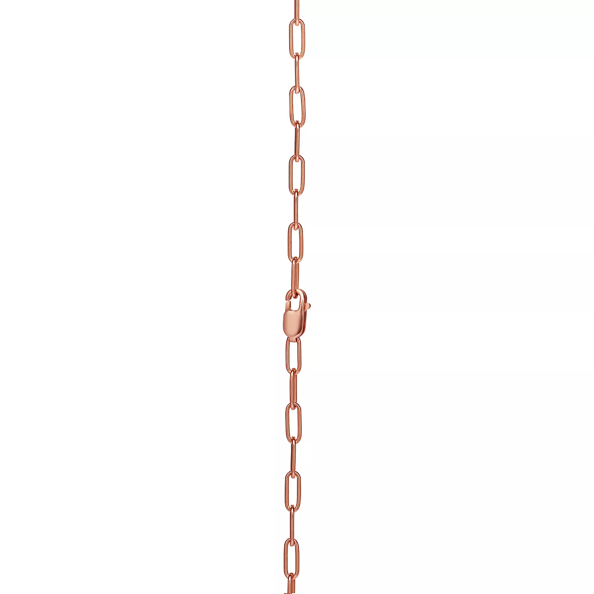 [Hyrra Jewelry]LOCK MEDIUM PENDANT PINK DIAMOND PINK GOLD NECKLACE