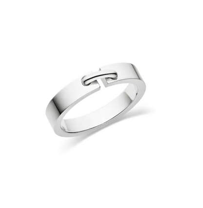 [⭐Hyrra Jewelry]ALLIANCE LIENS VIDENCE 4MM RING