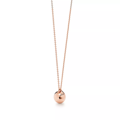 [Hyrra Jewelry]BALL PENDANT 12.75MM NECKLACE