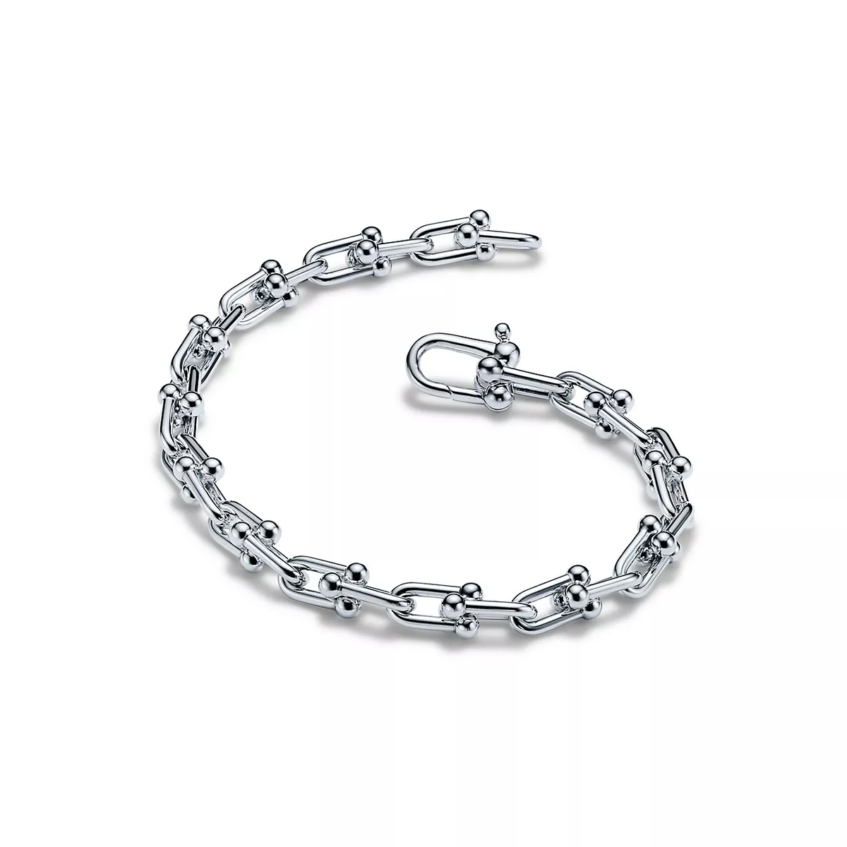[Hyrra Jewelry]HARDWEAR SMALL LINK 26 MOTIF SILVER BRACELET