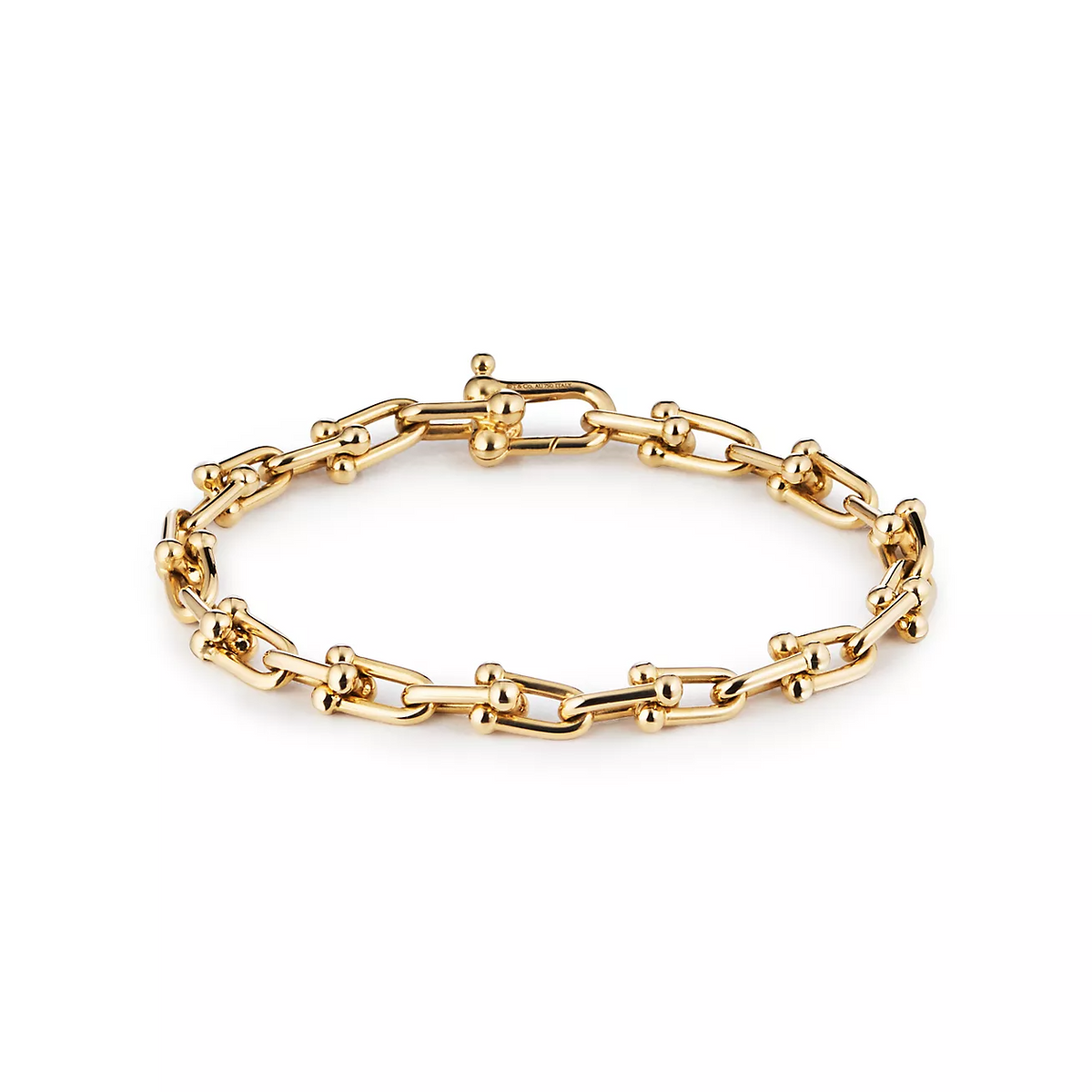 [Hyrra Jewelry]HARDWEAR SMALL LINK 26 MOTIF GOLD BRACELET