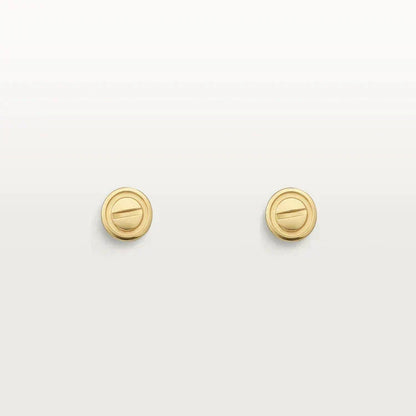 [⭐Hyrra Jewelry]LOVE EARRINGS GOLD 10MM