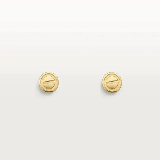 [⭐Hyrra Jewelry]LOVE EARRINGS GOLD 10MM