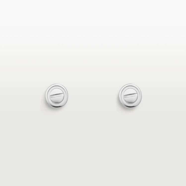[⭐Hyrra Jewelry]LOVE EARRINGS SILVER 10MM
