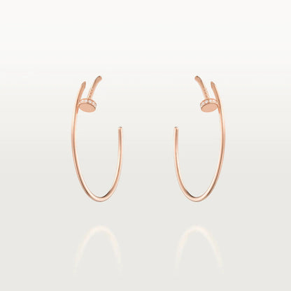 [⭐Hyrra Jewelry]JUSTE EARRINGS DIAMONDS 1.8MM